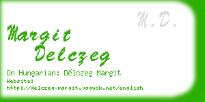 margit delczeg business card